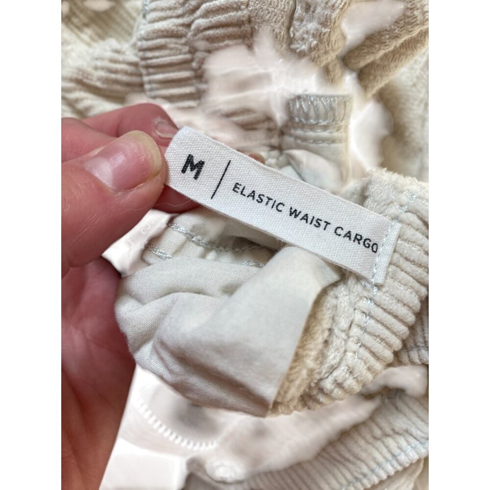 PacSun Beige Embroidered Butterfly Cargo Straight Leg Pants - Picture 3 of 7